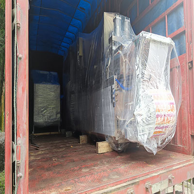 Congratulation Shunlong machinery delivered an Automatic Blister Packing Machine for kinder joy eggs to a Customer, which located in Shantou city, China